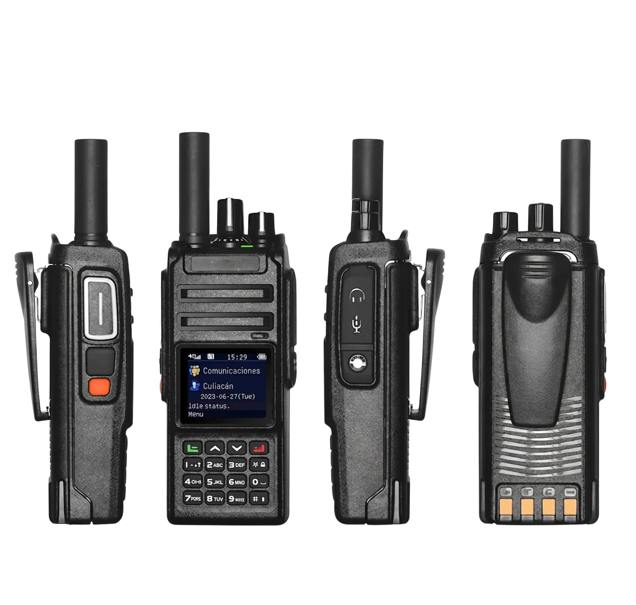 Radio HD820 · L1 Plus, vista del equipo